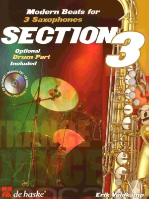 Cenově Výhodný SECTION 3 + CD saxophone trios (ATB) & drum part