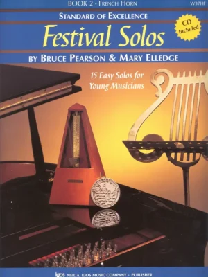 Sleva Standard of Excellence: Festival Solos 2 + CD / lesní roh (f horn)