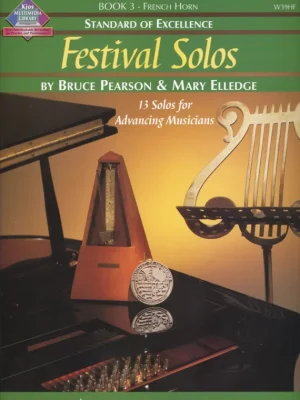 Standard of Excellence: Festival Solos 3 + Audio Online / lesní roh Cenový Hit