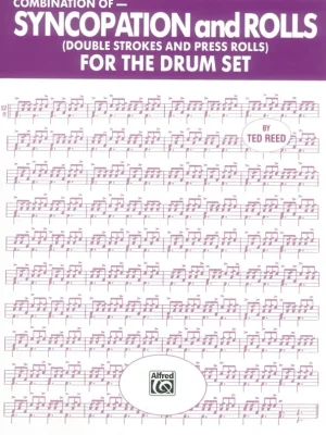 Vrácení Zdarma Syncopation and Rolls for the Drumset / synkopy a víření pro bicí soupravu