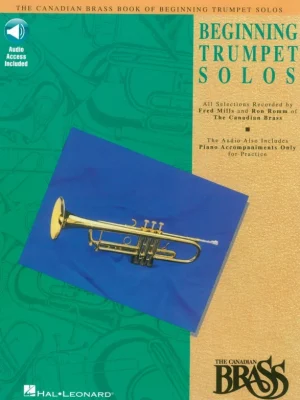The Canadian Brass - Beginning Solos + Audio Online / trumpeta a klavír Časově Omezené