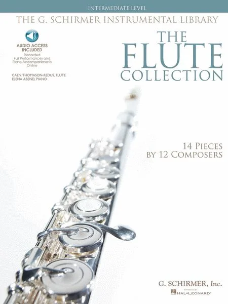 THE FLUTE COLLECTION (intermediate level) + Audio Online / příčná flétna a klavír Tovární Cena