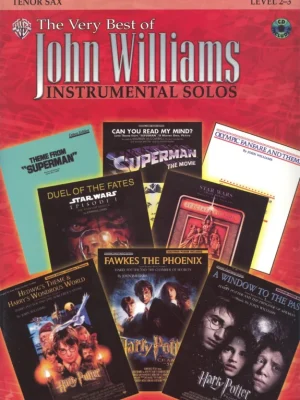 Nejprodávanější The Very Best of John Williams - Instrumental Solos + CD / tenorový saxofon