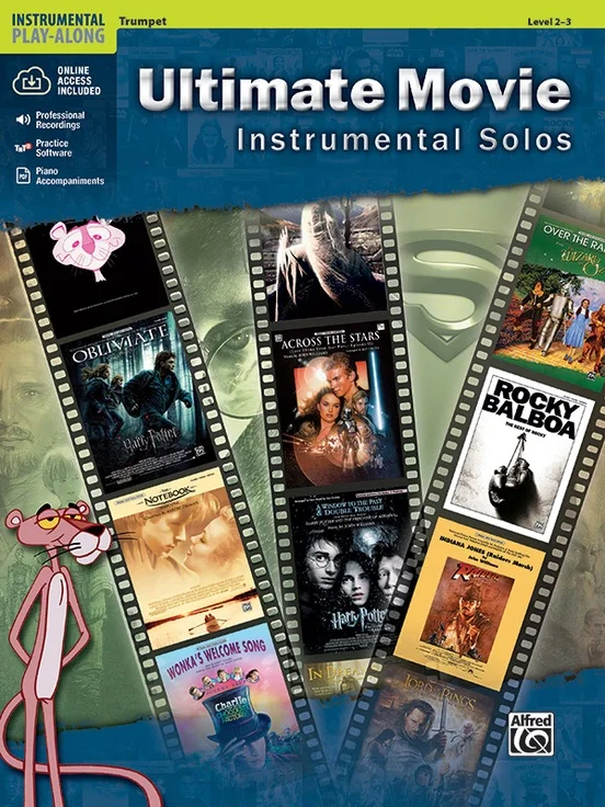 ULTIMATE MOVIE Instrumental Solos + Audio Online / trumpeta a klavír (PDF) Dokud Zásoby Vydrží