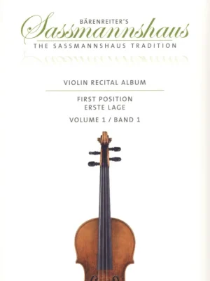 Objednat Nyní Violin Recital Album 1 / snadné přednesové skladby pro housle a klavír nebo dvoje housle