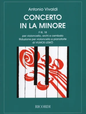 Vivaldi: Concerto in La Minore, F. III, No. 18 / violoncello a klavír Objednat Nyní