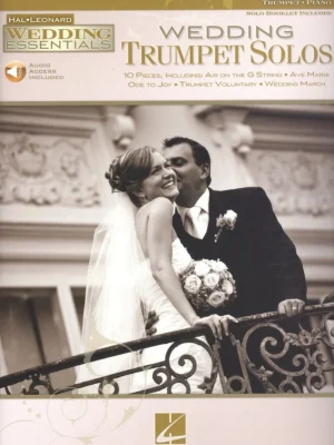 Nízká Cena Wedding Trumpet Solos + Audio Online / trumpeta a klavír