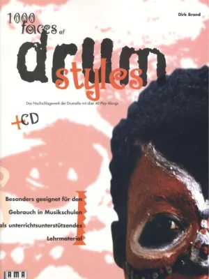 1000 Faces of Drum Styles + CD / 1000 tváří bubenických stylů Top Prodej