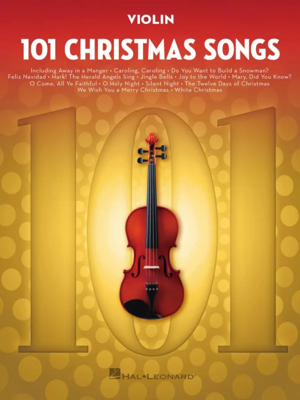 Nejlepší Cena 101 Christmas Songs for Violin / 101 vánočních písní pro housle