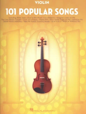 Vysoce Kvalitní 101 Popular Songs for Violin / housle