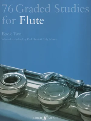 Expresní Doručení 76 Grade Studies for Flute 2 / 76 etud se stoupající obtížností pro příčnou flétnu (55-76)