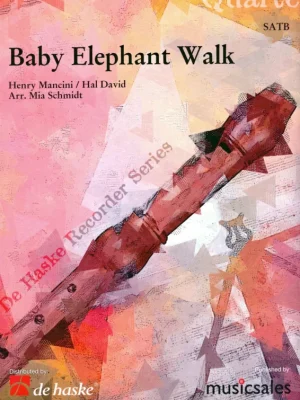 Baby Elephant Walk / kvartet zobcových fléten (SATB) Rychlé Dodání