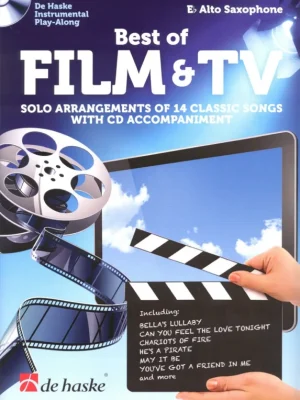 Oblíbený Best of Film & TV + CD / alto saxofon
