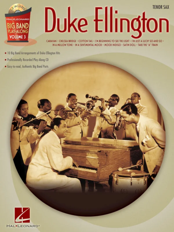 BIG BAND PLAY-ALONG 3 - DUKE ELLINGTON + CD / tenor saxofon Top Prodej