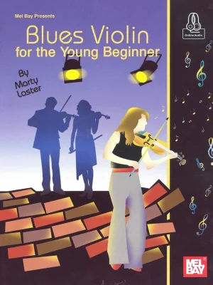 Nízká Cena BLUES VIOLIN for the Young Beginner + Audio Online / housle