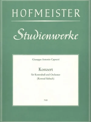 Pouze Dnes Capuzzi: Konzert / kontrabas a klavír