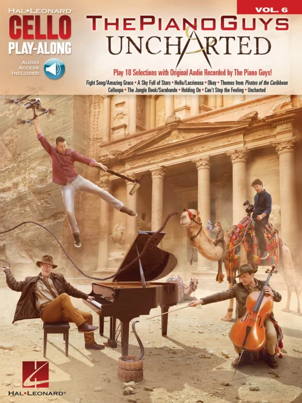 Sleva Cello Play-Along 6 - The Piano Guys UNCHARTED + Audio Online