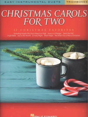 Originální Christmas Carols for Two / trombon (pozoun) - vánoční koledy pro dva nástroje (duet)
