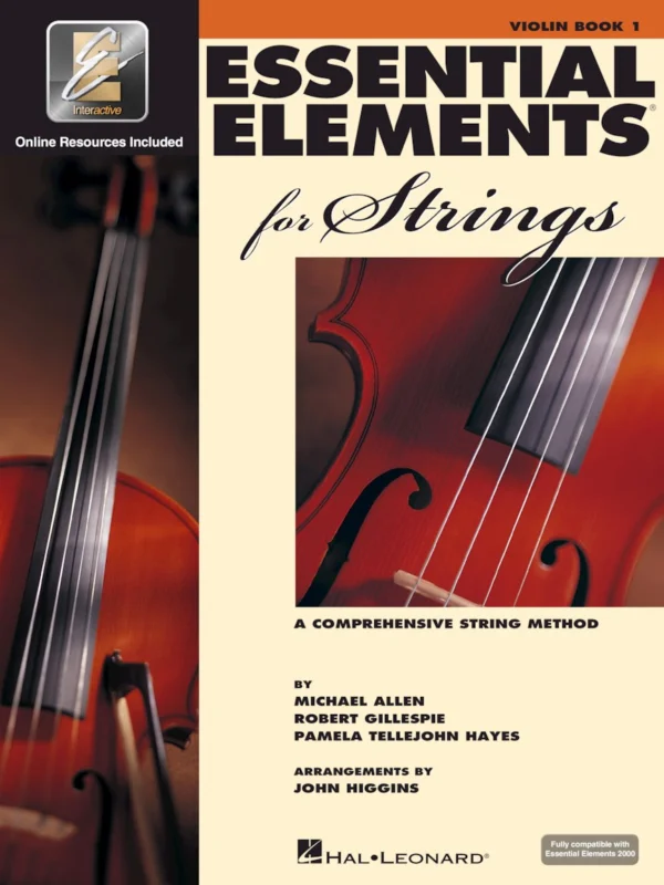 Levný Essential Elements for Strings - A Comprehensive String Method + Online Resources (EEi) / housle - sešit 1