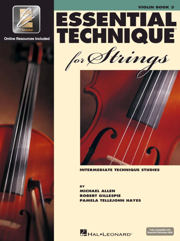 Essential Technique for Strings + Audio Online Violin Book 3 / housle Oblíbený