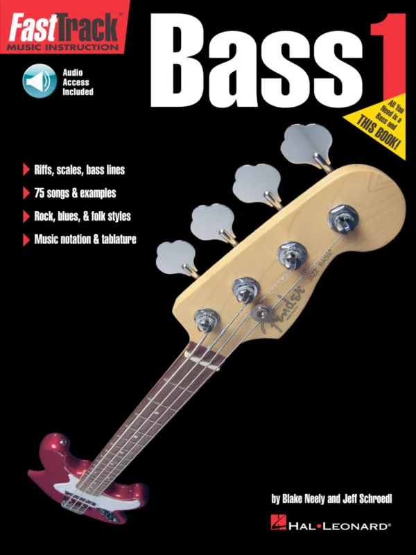 Nová Kolekce FASTTRACK - BASS 1 + Audio Onlinemusic instruction