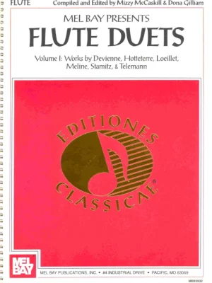 FLUTE DUETS - Editiones Classicae / dvě příčné flétny Poslední Šance