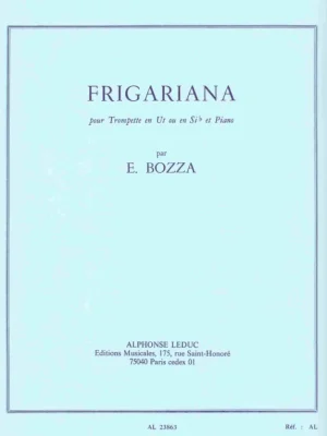 FRIGARIANA by Eugene Bozza / trumpeta a klavír Vysoce Kvalitní