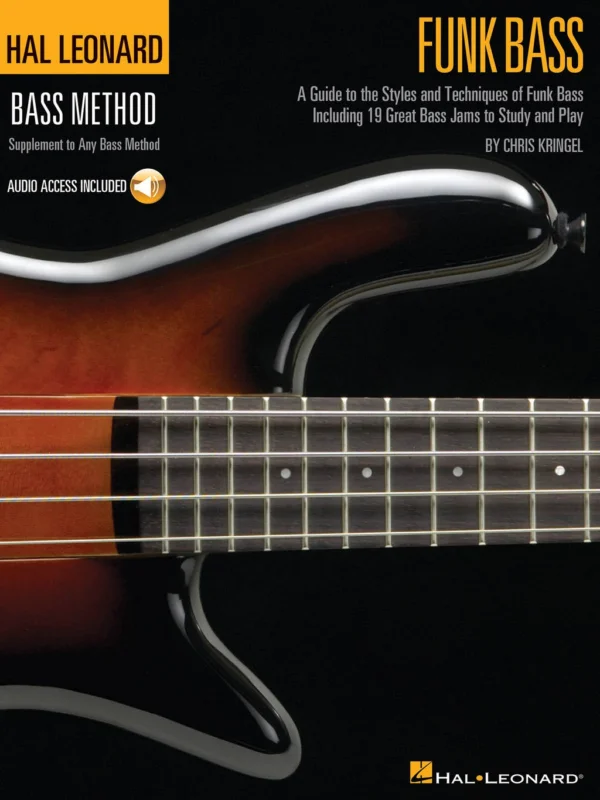 Přímo Od Výrobce FUNK BASS - Hal Leonard Bass Method + Audio Online / basová kytara + tabulatura