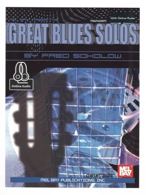 Great Blues Solos + Audio Online / kytara + tabulatura Rychlé Dodání