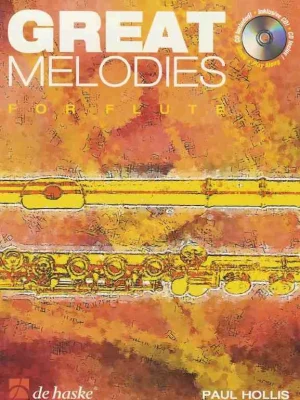GREAT MELODIES FOR FLUTE + CD / devět originálních melodií v rytmu populární hudby Nejlepší Volba
