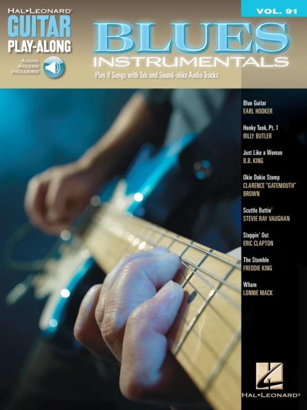 Guitar Play Along 91 - BLUES INSTRUMENTALS + CD Časově Omezené