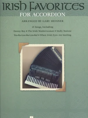 IRISH FAVORITES FOR ACCORDION / akordeon Nejprodávanější