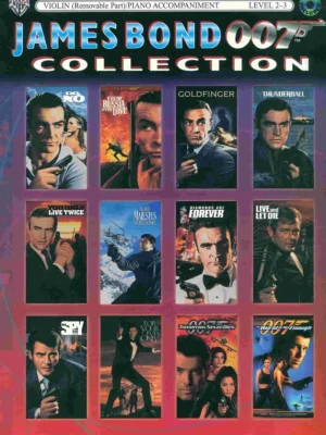James Bond 007 - Collection + CD / housle a klavír Must-Have
