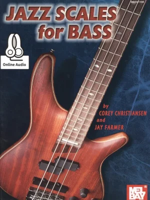 Jazz Scales for Bass + Audio Online / basová kytara + tabulatura Víkendová Akce