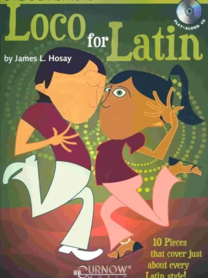 Originální LOCO FOR LATIN + CD / altový saxofon