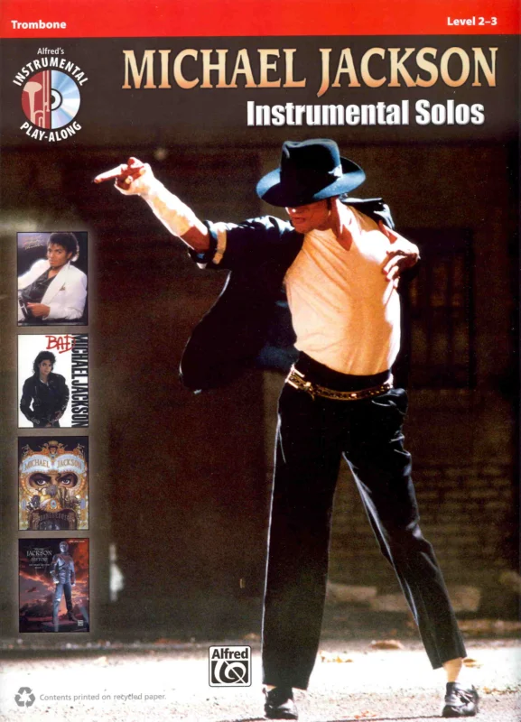 Michael Jackson - Instrumental Solos + CD / trombon (pozoun) Ověřený