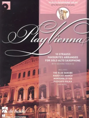 Play Vienna! + CD / altový saxofon Výprodej