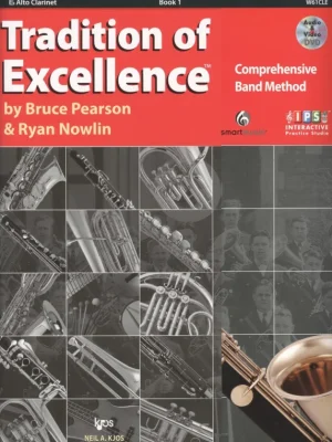 Rychlé Dodání Tradition of Excellence 1 + DVD / Eb klarinet