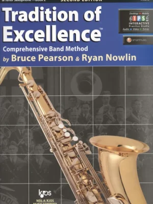 Top Prodej Tradition of Excellence 2 + Audio Video Online / tenorový saxofon