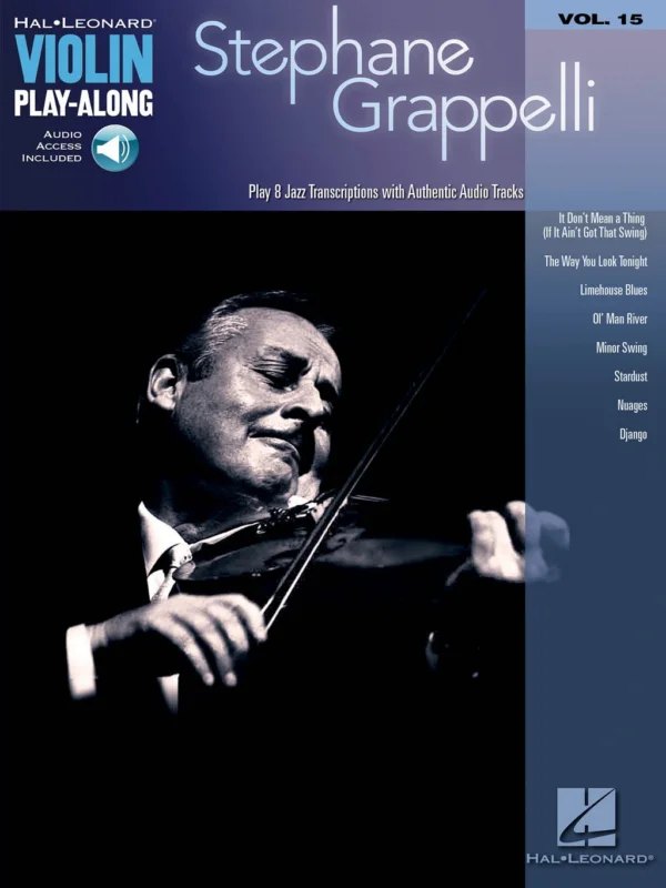 Levný Violin Play-Along 15 - STEPHANE GRAPPELLI + Audio Online