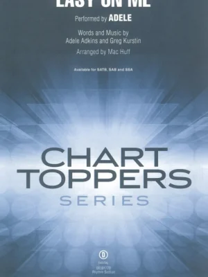 Bezpečná Platba EASY ON ME (Adele) / SATB*+ klavír/akordy