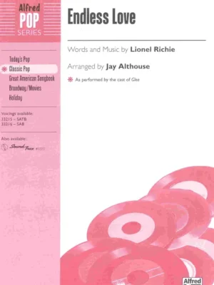 Oblíbený ENDLESS LOVE / SATB* + piano/chords