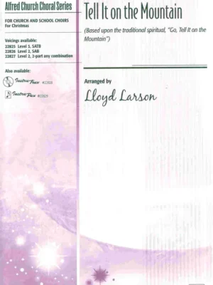 Tell It on the Mountain / SATB* Odeslání Ihned