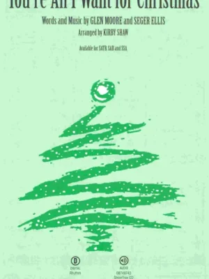 YOU' RE ALL I WANT FOR CHRISTMAS / SSA* + piano/chords Finální Výprodej