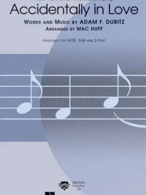 Horká Nabídka Accidentally In Love (from SHREK 2) / SATB*