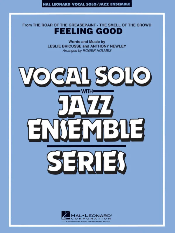Feeling Good (Key: Cmi) - Vocal Solo with Jazz Ensemble - partitura + party Super Cena