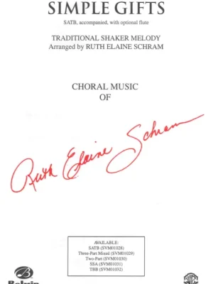 Oblíbený SIMPLE GIFTS / SATB