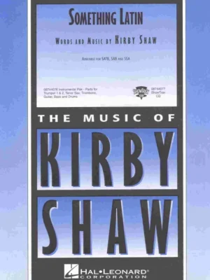SOMETHING LATIN / SATB* + piano/chords Vrácení Zdarma