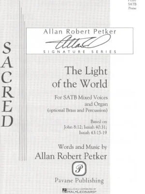 Zlevněný The Light of the World / SATB + varhany