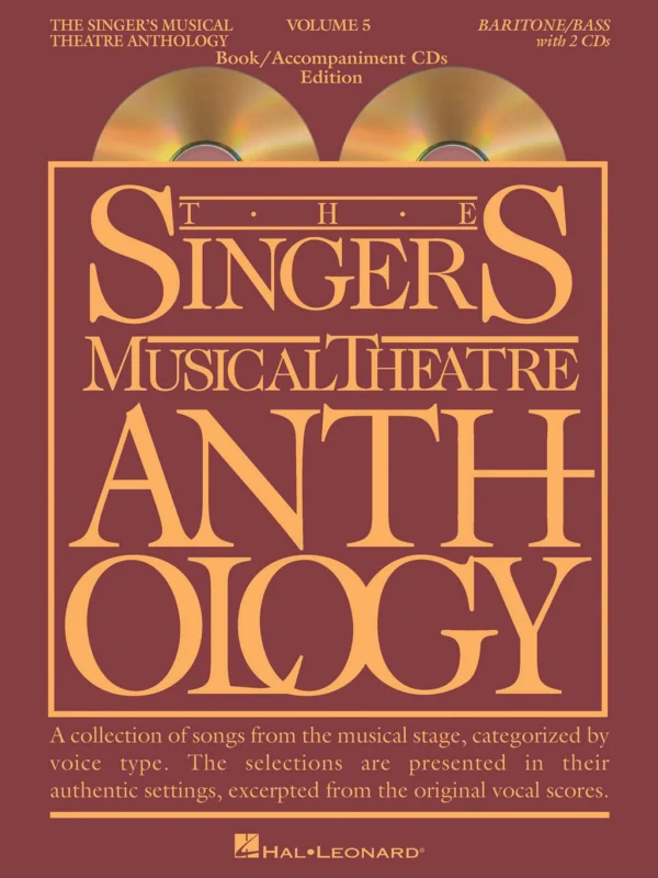 The Singer's Musical Theatre Anthology 5 + 2x CD // baritone / bass Objednat Nyní